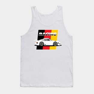 Racing - German Cup - White Tank Top